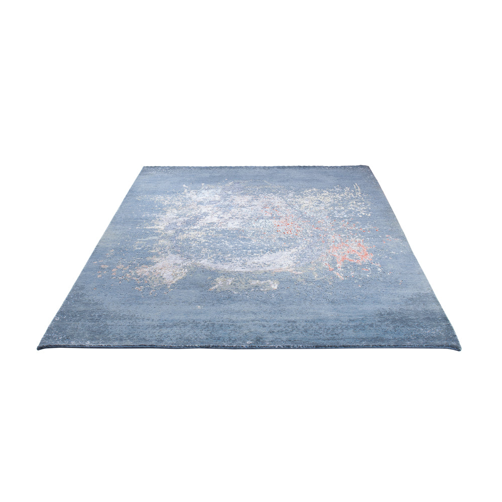 Designer tapijt - 242 x 163 cm - zee blauw