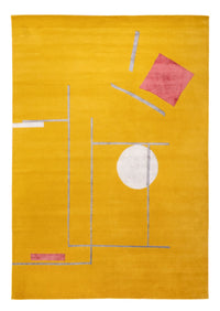 Designer tapijt - 242 x 171 cm - goud