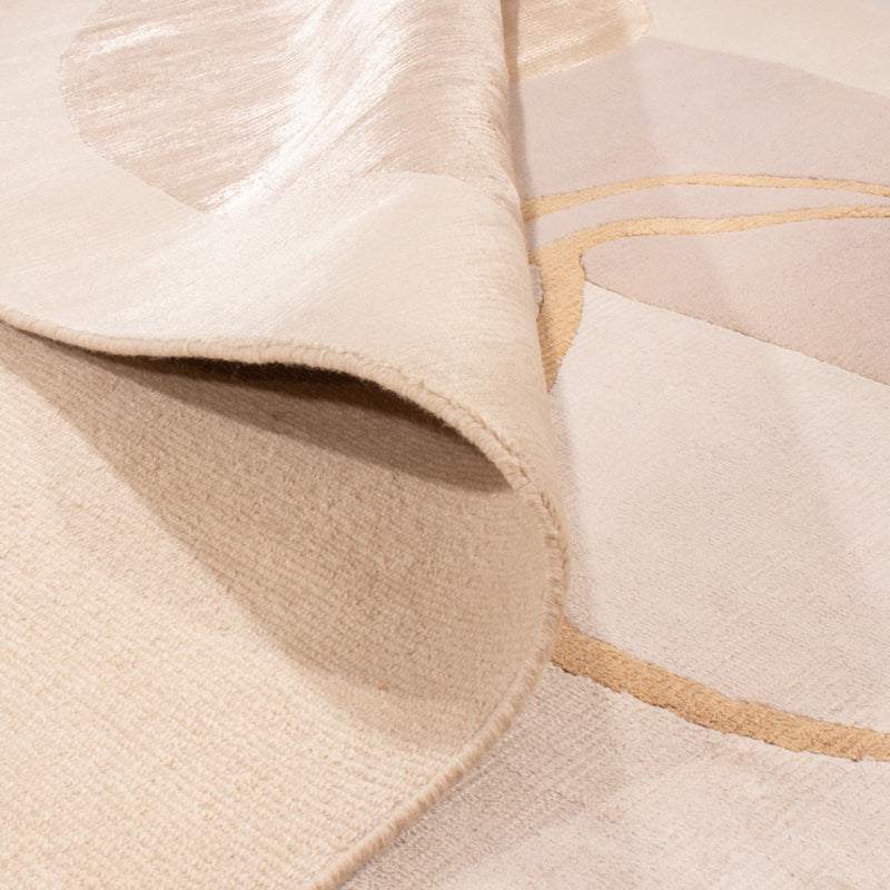 Designer tapijt - 241 x 166 cm - beige