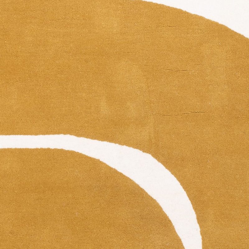 Designer tapijt - 200 x 140 cm - goud