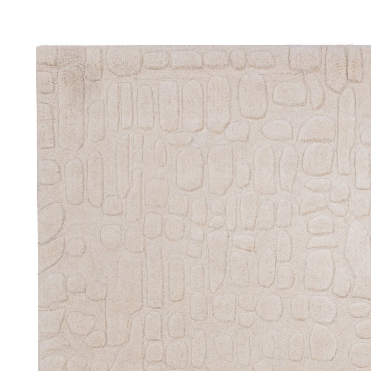 Wollen tapijt - 200 x 140 cm - beige