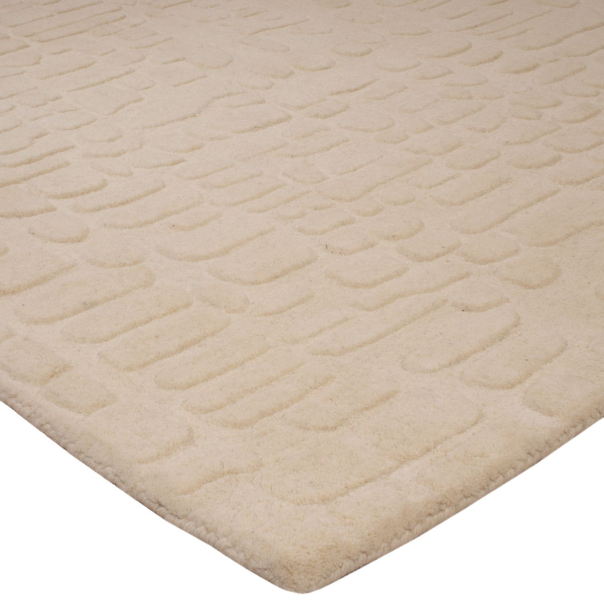 Wollen tapijt - 200 x 140 cm - beige