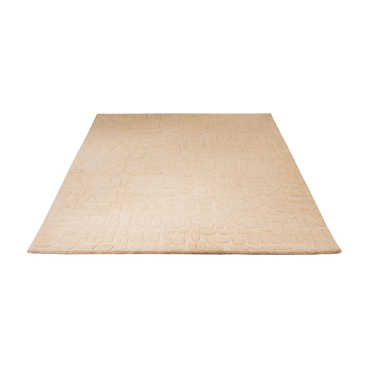 Wollen tapijt - 200 x 140 cm - beige