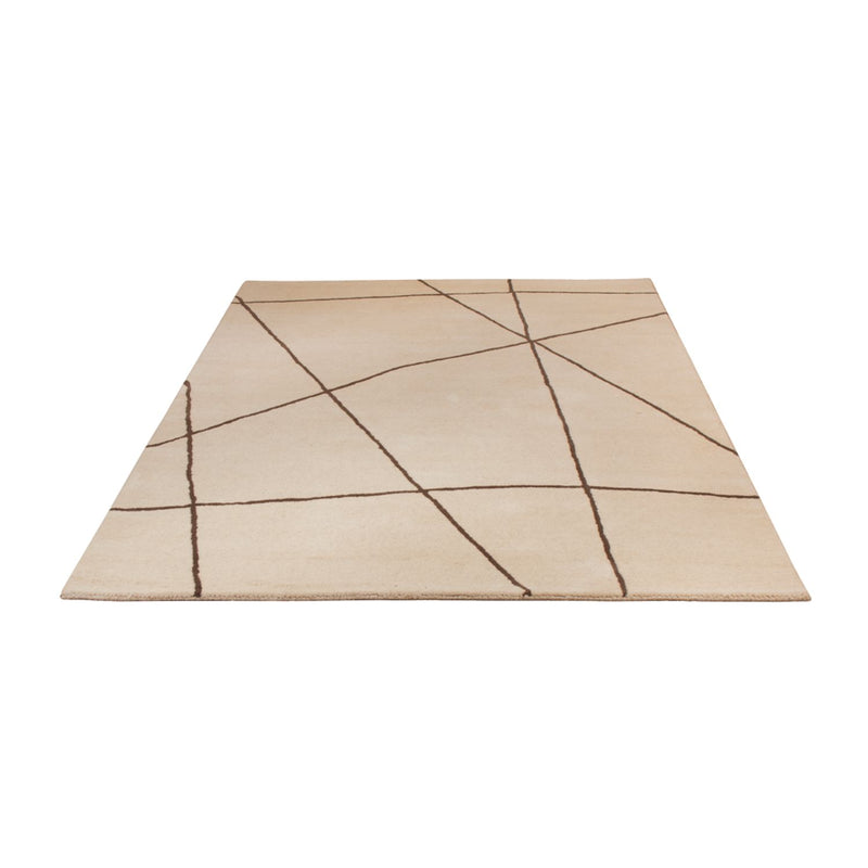 Wollen tapijt - 200 x 140 cm - beige