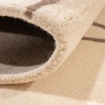 Wollen tapijt - 200 x 140 cm - beige