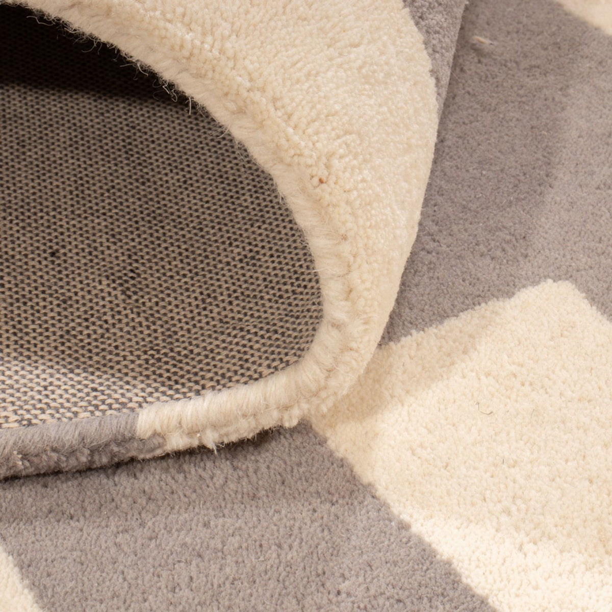 Designer tapijt - 200 x 140 cm - grijs