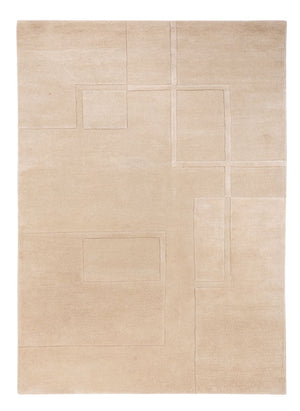 Wollen tapijt - 200 x 140 cm - beige