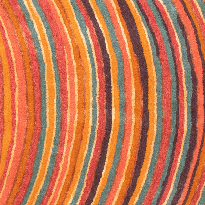 Designer tapijt ovaal  - 200 x 140 cm - veelkleurig