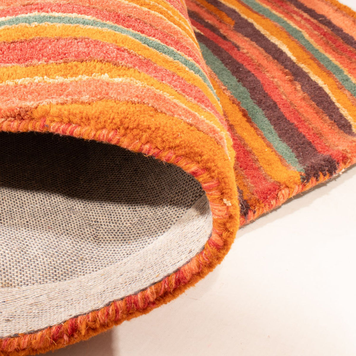 Designer tapijt ovaal  - 200 x 140 cm - veelkleurig