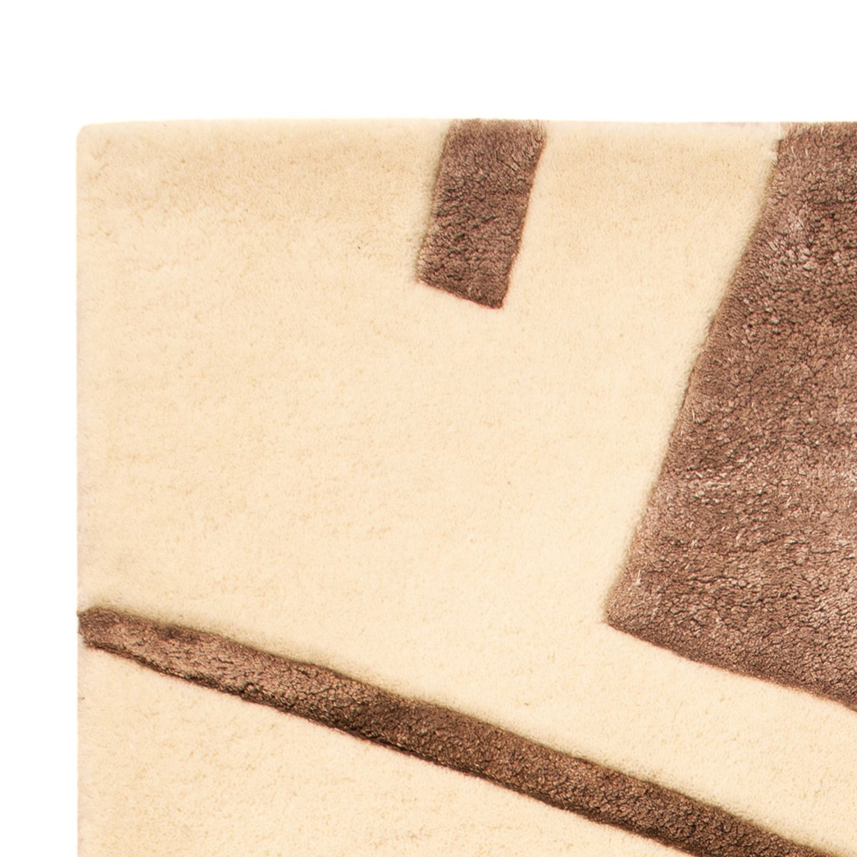 Designer tapijt - 90 x 60 cm - crème
