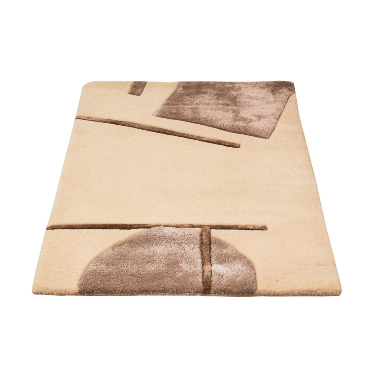 Designer tapijt - 90 x 60 cm - crème