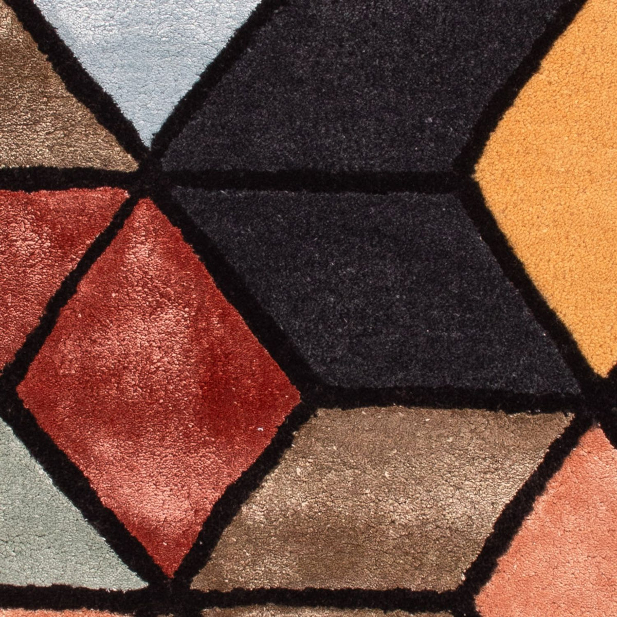 Designer tapijt - 90 x 60 cm - veelkleurig