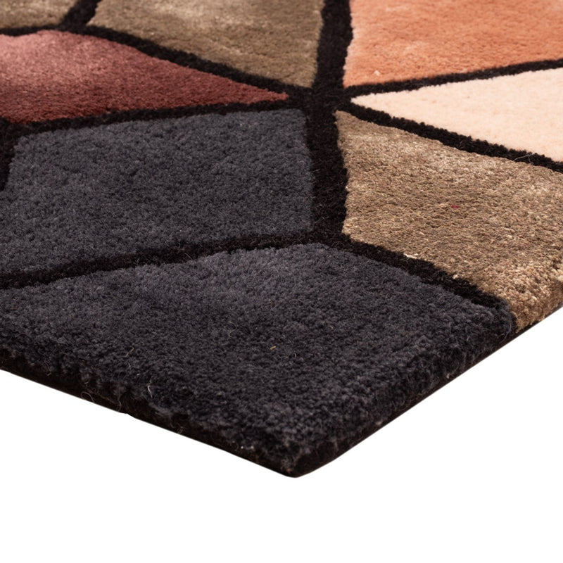 Designer tapijt - 90 x 60 cm - veelkleurig