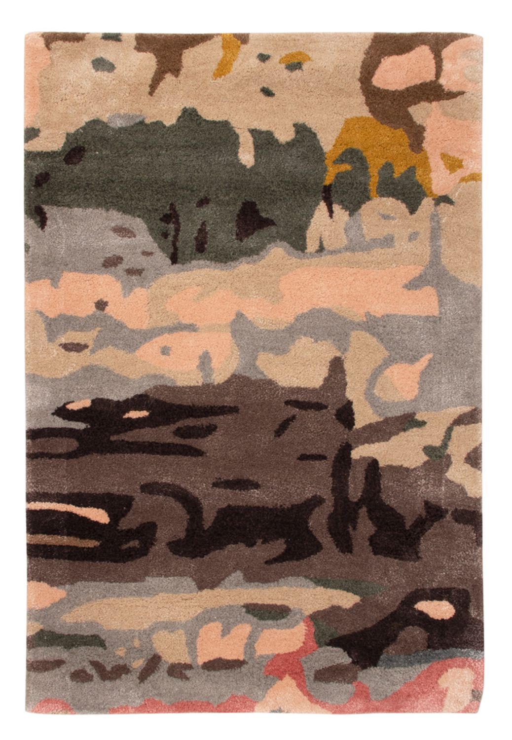 Designer tapijt - 90 x 60 cm - veelkleurig