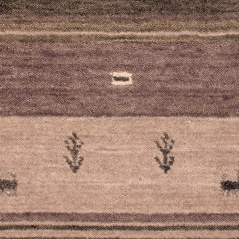 Gabbeh Tapijt - Zacht - 90 x 60 cm - zilver