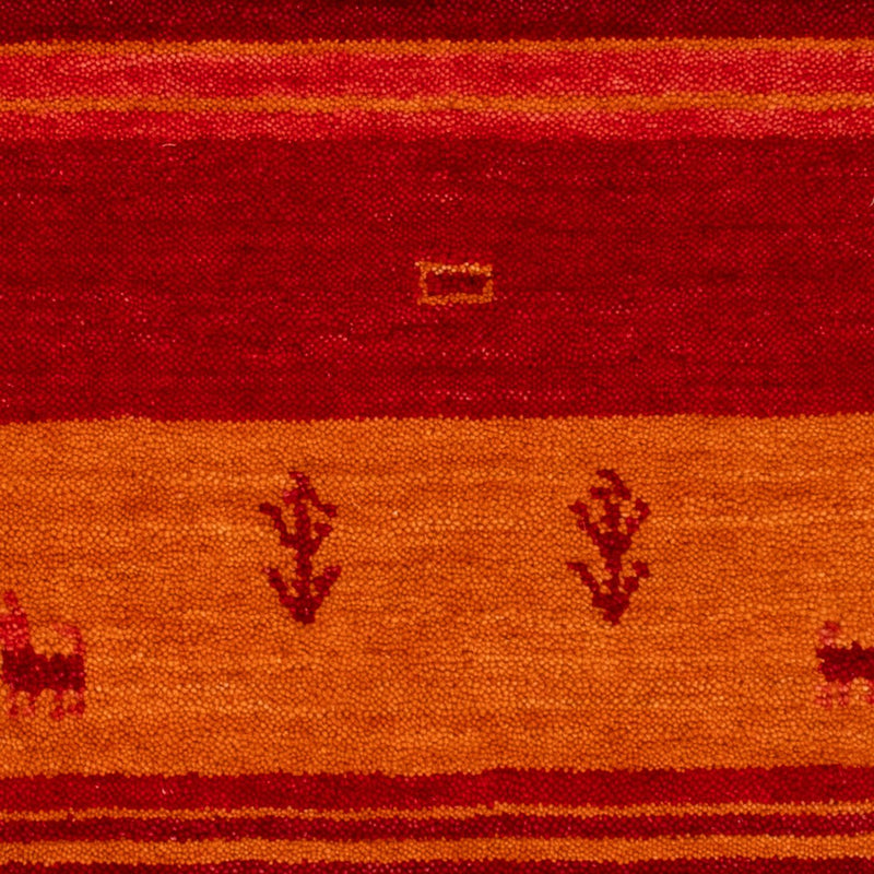 Gabbeh Tapijt - Zacht - 90 x 60 cm - rood