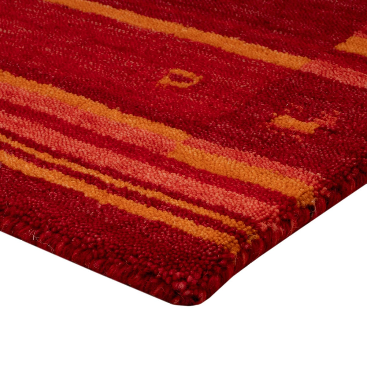 Gabbeh Tapijt - Zacht - 90 x 60 cm - rood