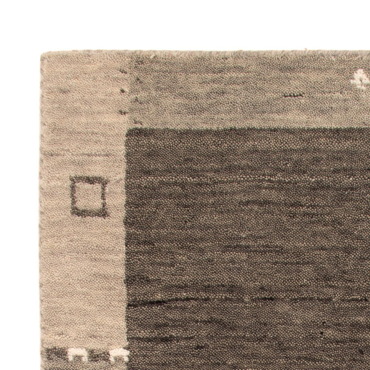 Gabbeh Tapijt - Zacht - 90 x 60 cm - grijs