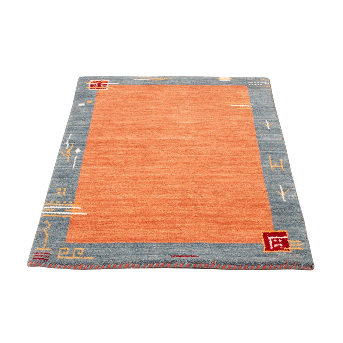 Gabbeh Tapijt - Zacht - 90 x 60 cm - rood
