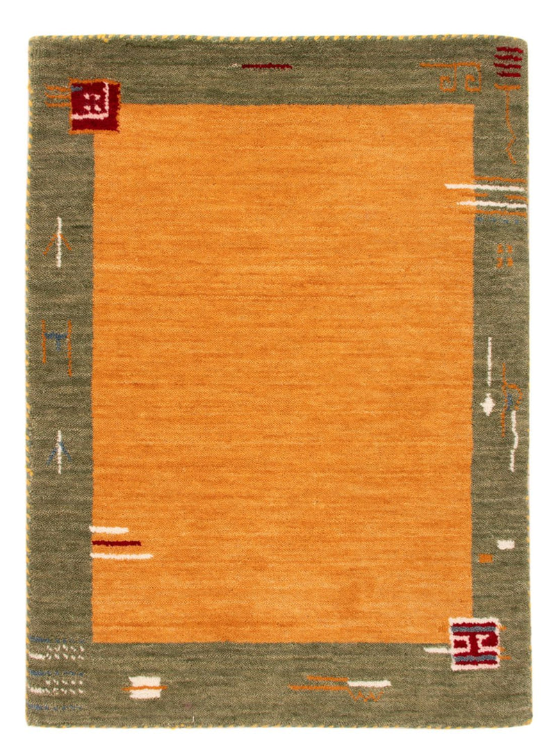 Gabbeh Tapijt - Zacht - 90 x 60 cm - oranje