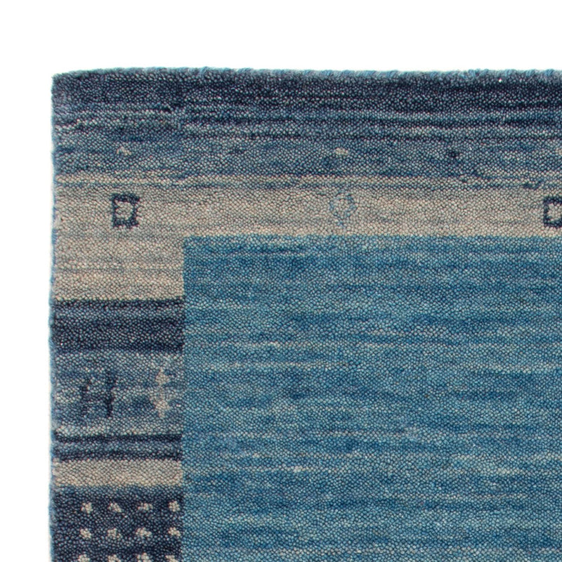 Gabbeh Tapijt - Zacht - 90 x 60 cm - blauw