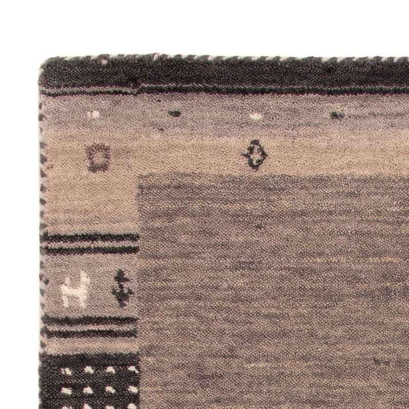 Gabbeh Tapijt - Zacht - 90 x 60 cm - grijs