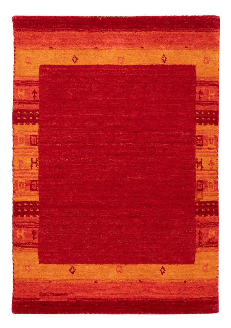 Gabbeh Tapijt - Zacht - 90 x 60 cm - rood