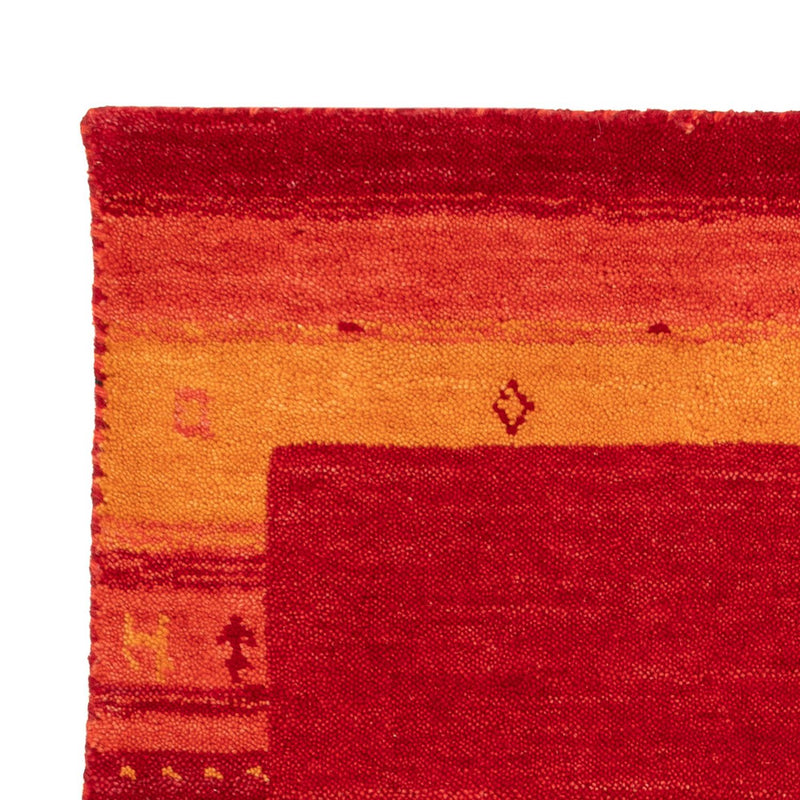 Gabbeh Tapijt - Zacht - 90 x 60 cm - rood