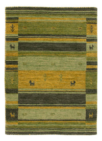 Gabbeh Tapijt - Zacht - 90 x 60 cm - groen