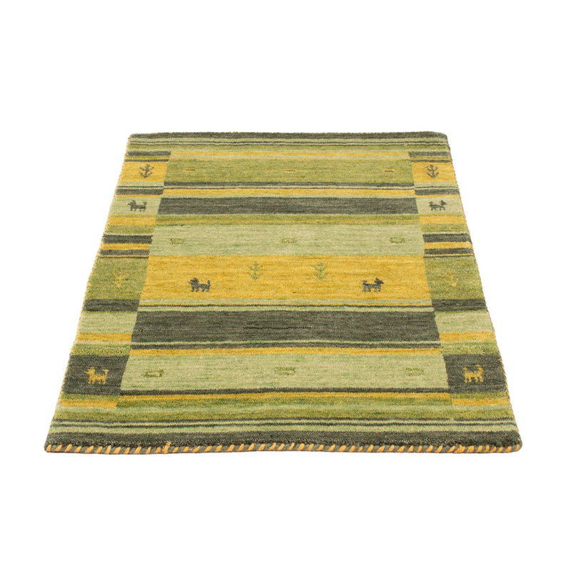 Gabbeh Tapijt - Zacht - 90 x 60 cm - groen