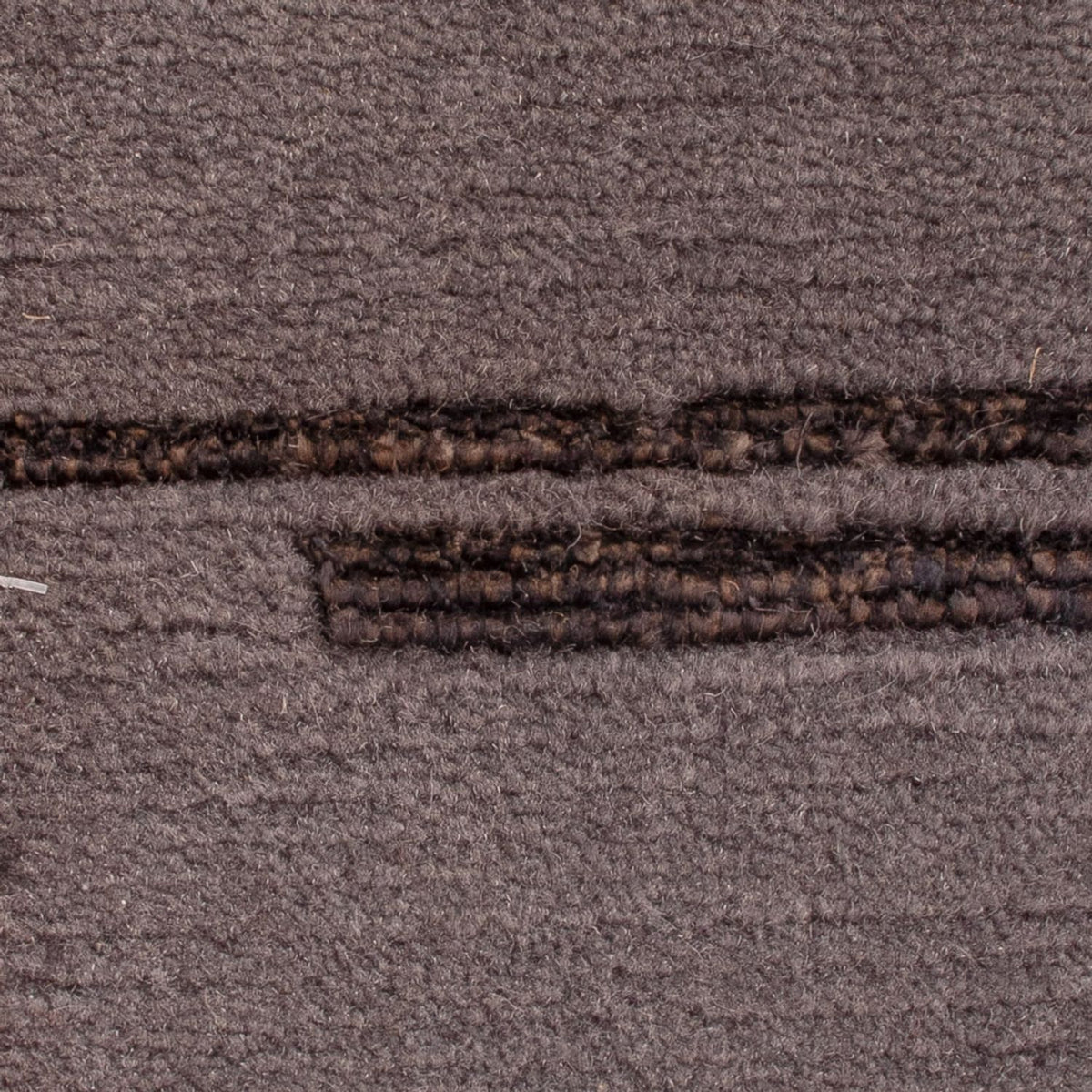 Designer tapijt vierkant  - 30 x 30 cm - grijs