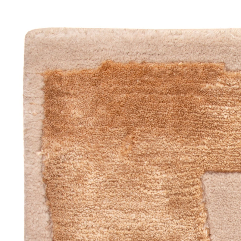 Designer tapijt vierkant  - 30 x 30 cm - scala goud