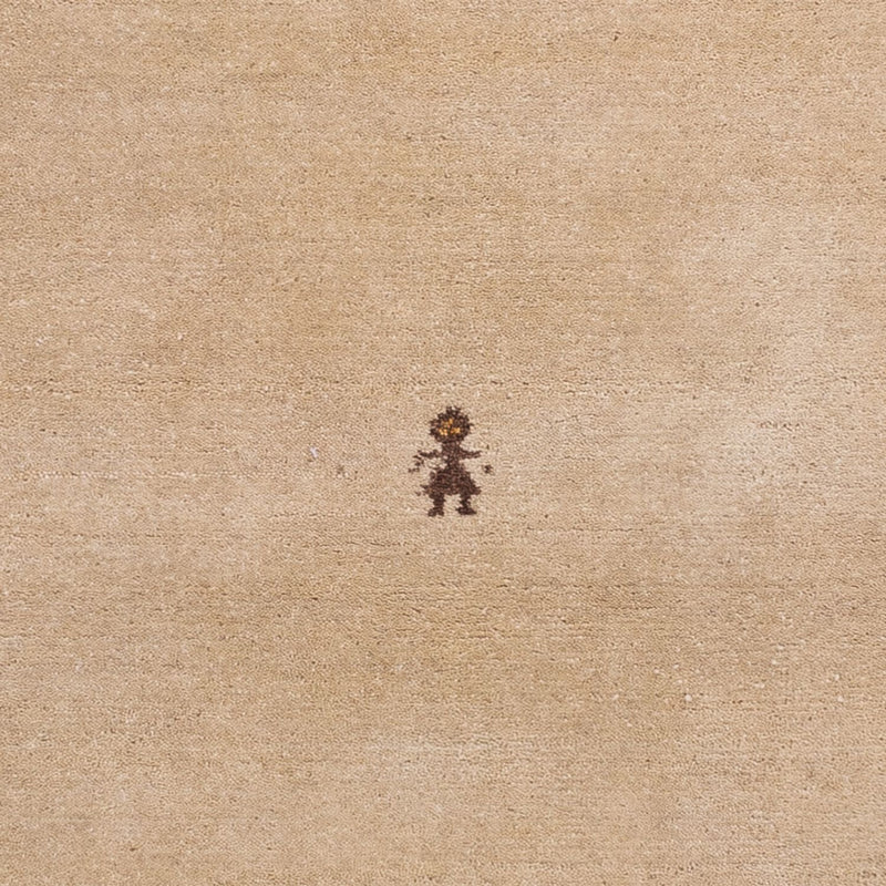 Loper Gabbeh Tapijt - Zacht - 200 x 80 cm - beige