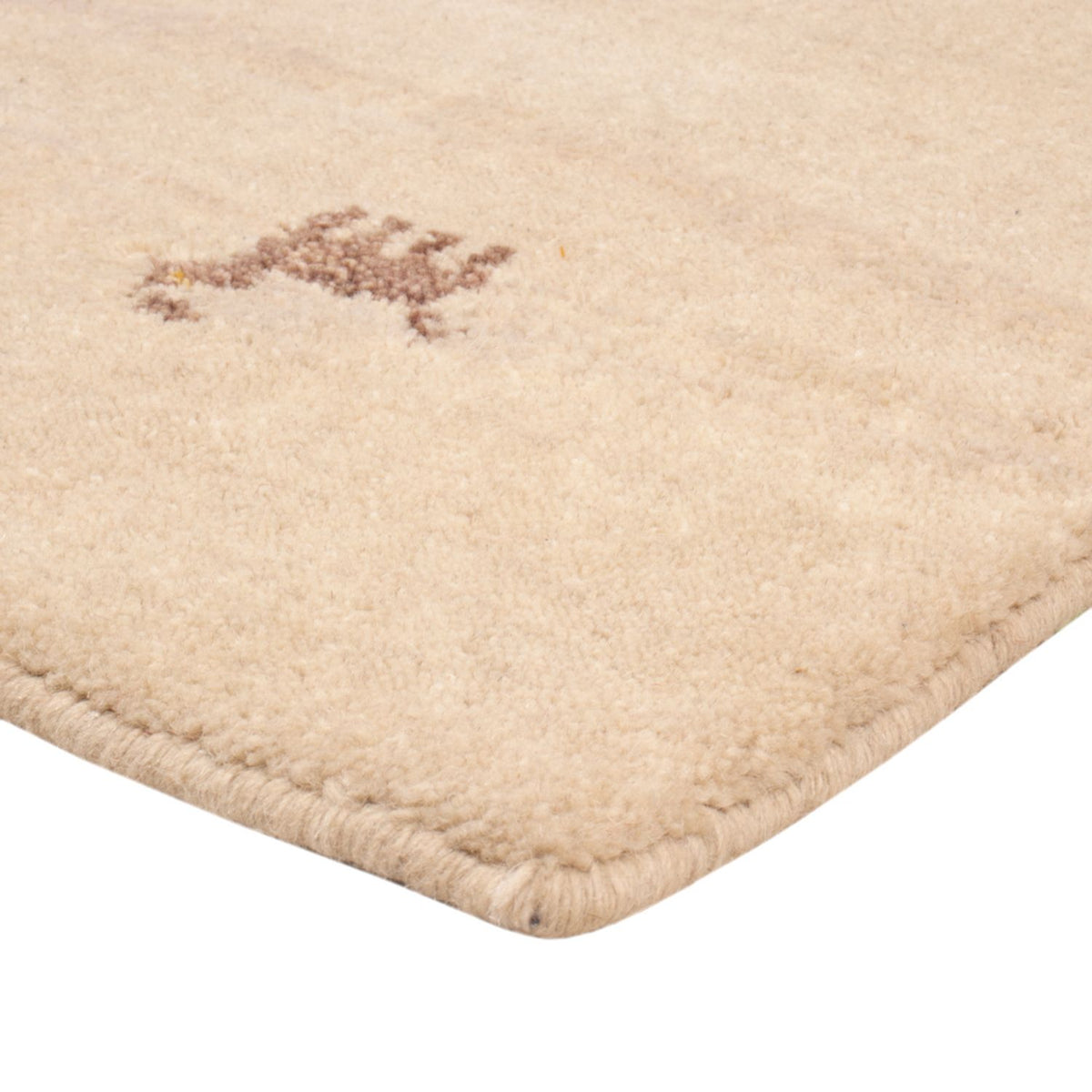 Loper Gabbeh Tapijt - Zacht - 200 x 80 cm - beige