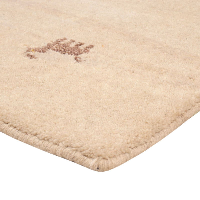 Loper Gabbeh Tapijt - Zacht - 200 x 80 cm - beige