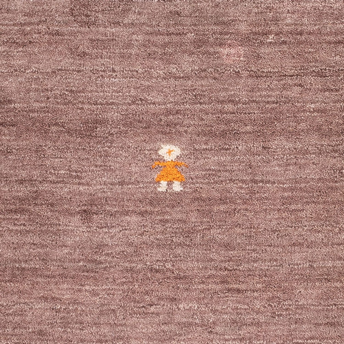 Gabbeh Tapijt - Zacht vierkant  - 150 x 150 cm - bruin