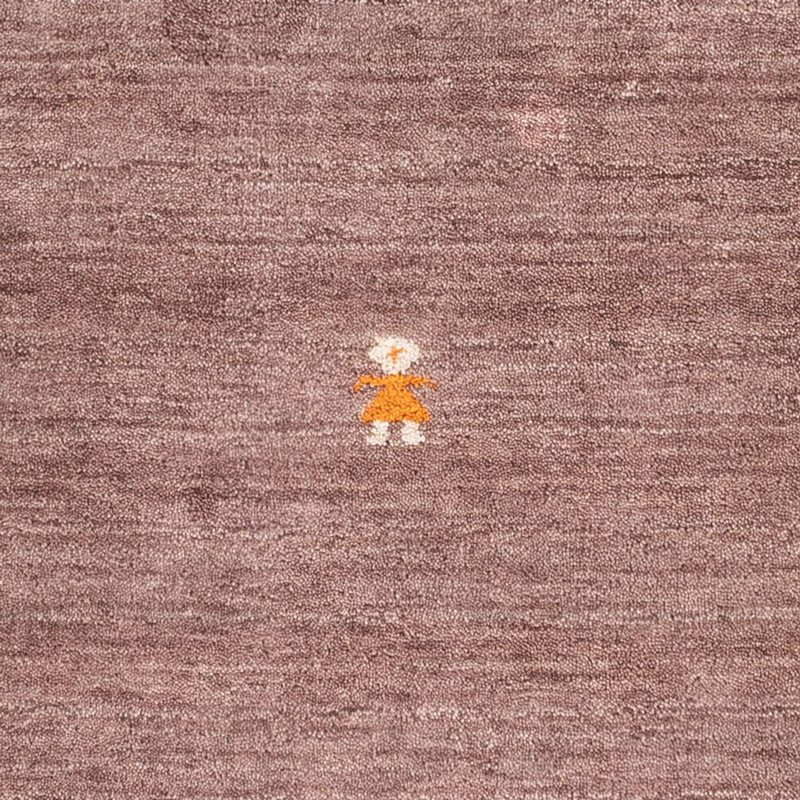 Gabbeh Tapijt - Zacht vierkant  - 150 x 150 cm - bruin