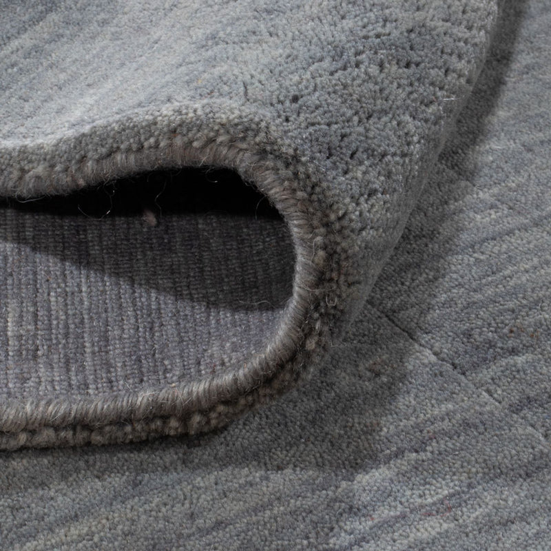 Gabbeh Tapijt - Loribaft Softy vierkant  - 150 x 150 cm - grijs