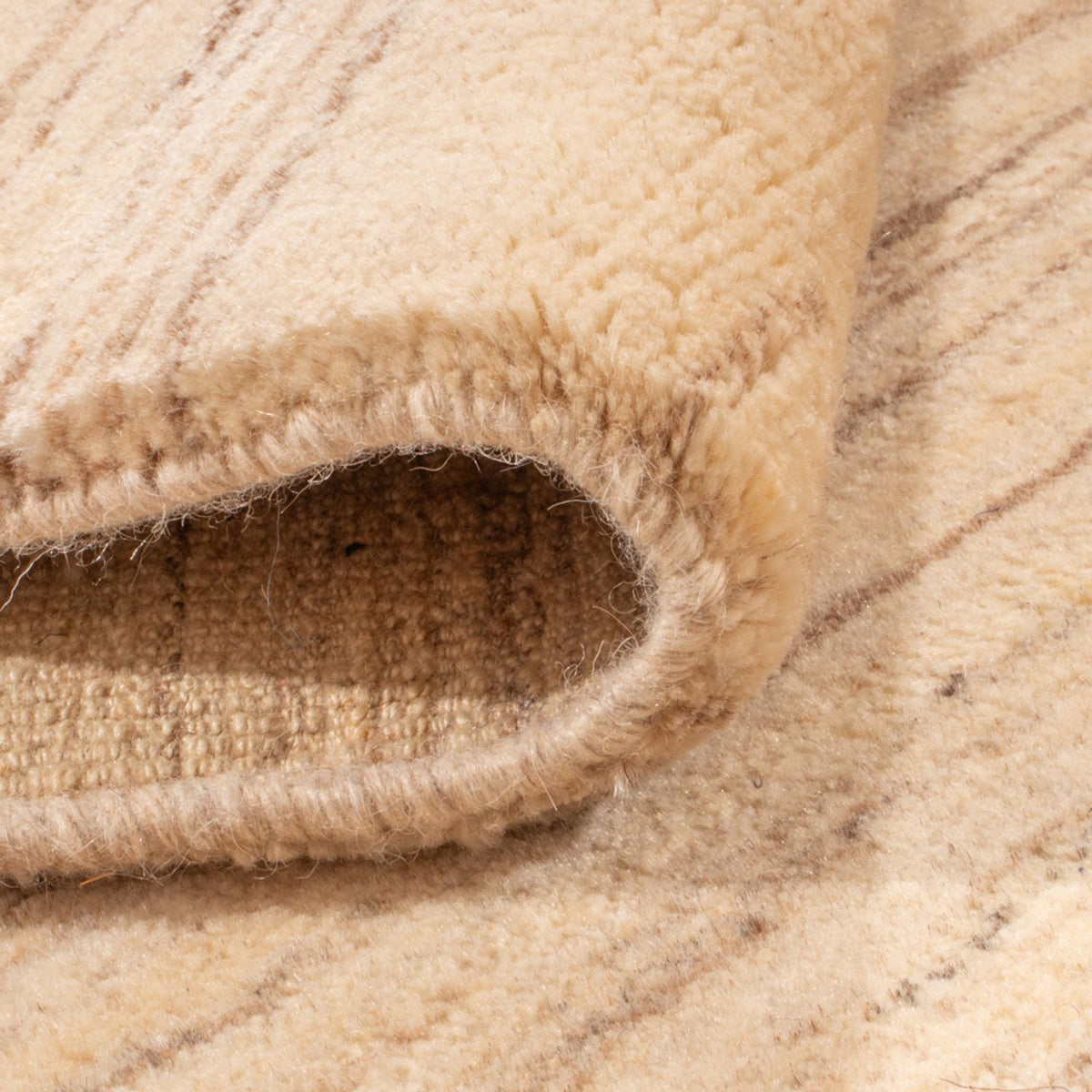 Gabbeh Tapijt - Loribaft Perzisch - 130 x 100 cm - natuur