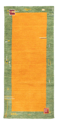 Loper Gabbeh Tapijt - Zacht - 200 x 80 cm - oranje
