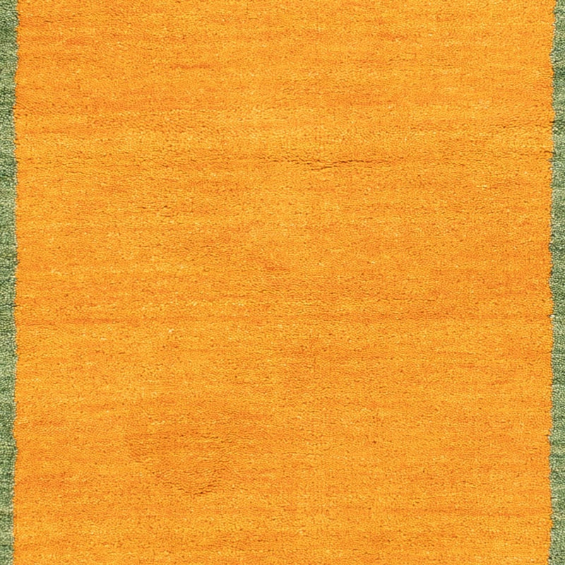 Loper Gabbeh Tapijt - Zacht - 200 x 80 cm - oranje
