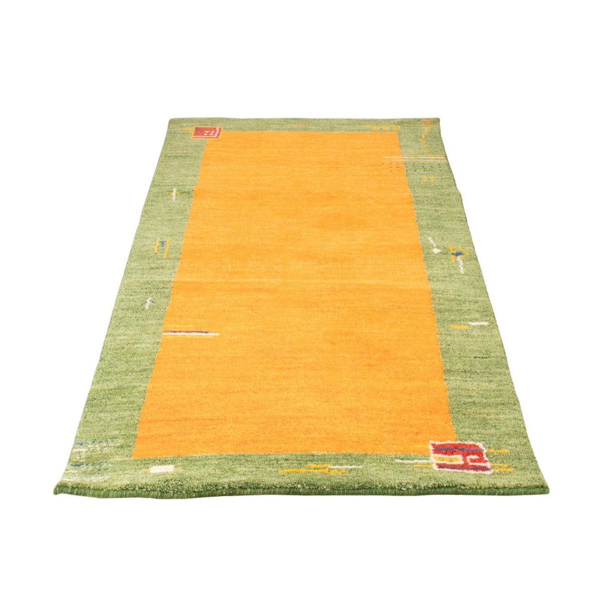 Loper Gabbeh Tapijt - Zacht - 200 x 80 cm - oranje