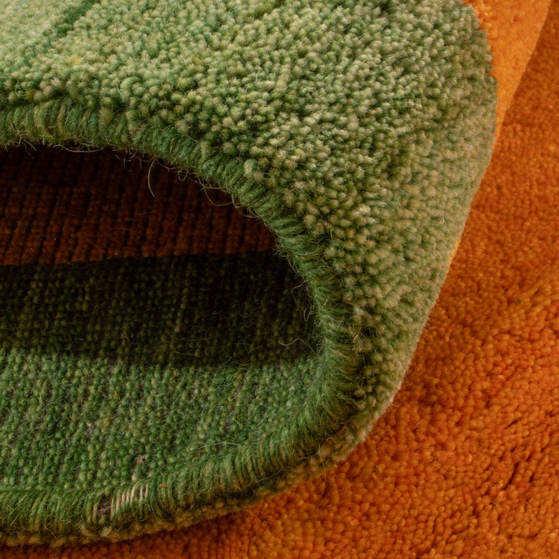 Loper Gabbeh Tapijt - Zacht - 200 x 80 cm - oranje