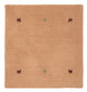 Gabbeh Loom Tapijt 65x60cm - Wollen tapijt
