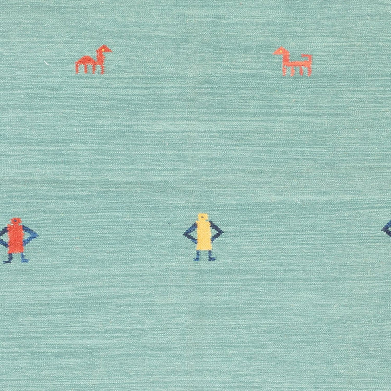 Kelim tapijt - Trendy - 240 x 160 cm - turkoois