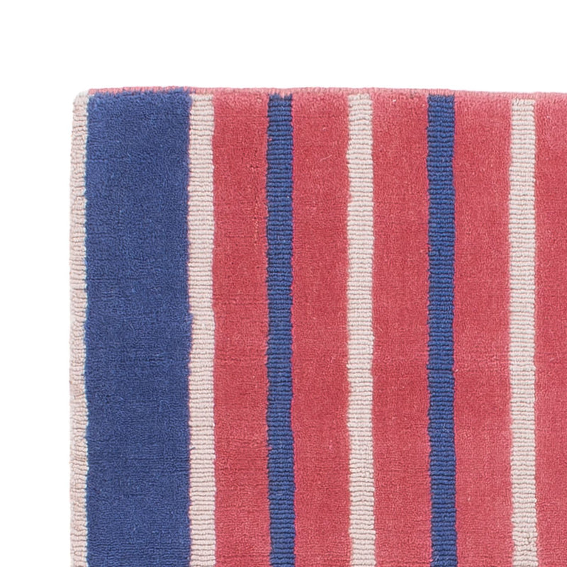 Wollen tapijt - 140 x 90 cm - veelkleurig