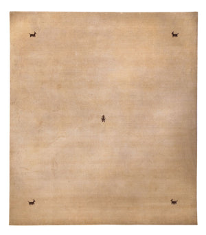 Gabbeh Tapijt - Zacht - 300 x 250 cm - beige