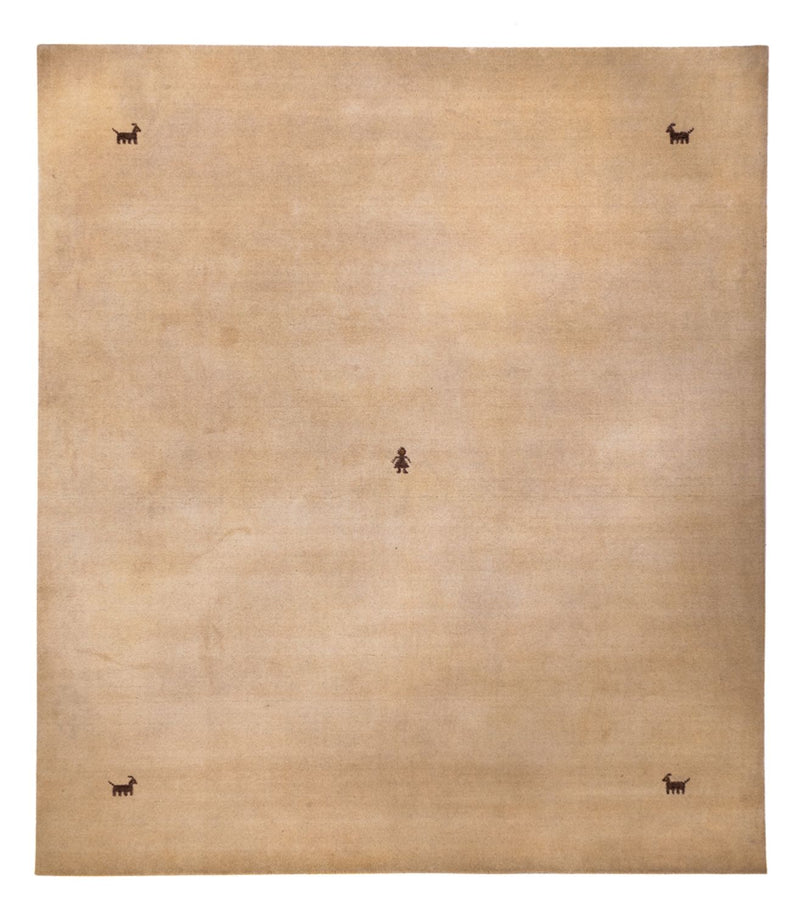 Gabbeh Tapijt - Zacht - 300 x 250 cm - beige