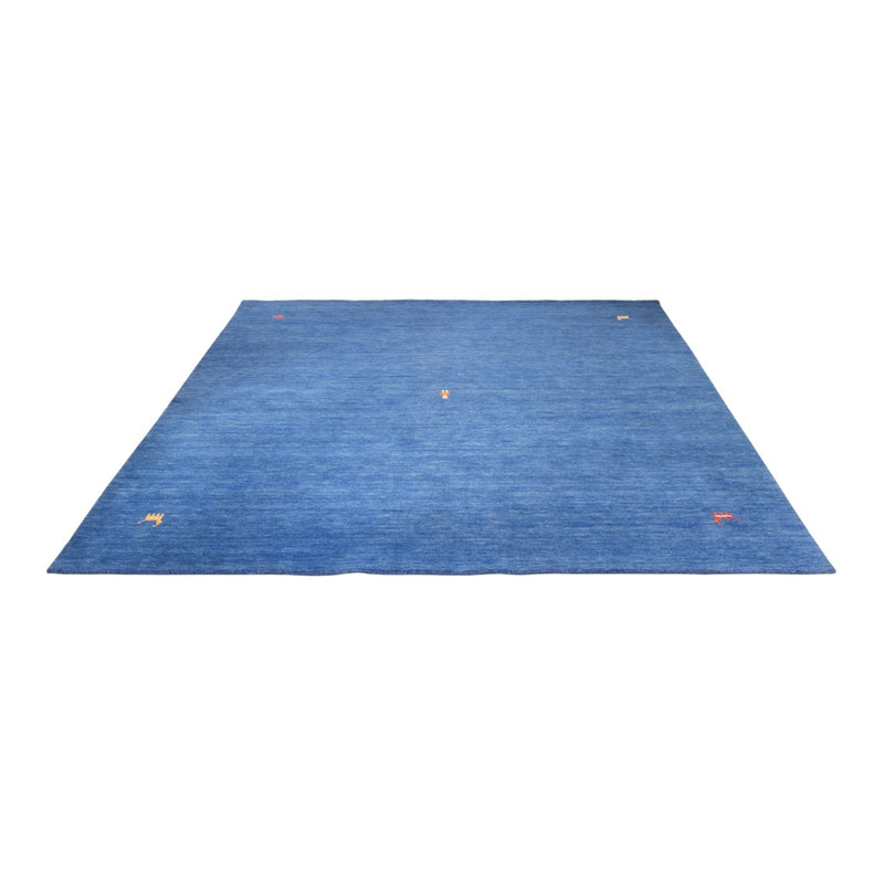 Gabbeh Tapijt - Zacht vierkant  - 250 x 250 cm - blauw