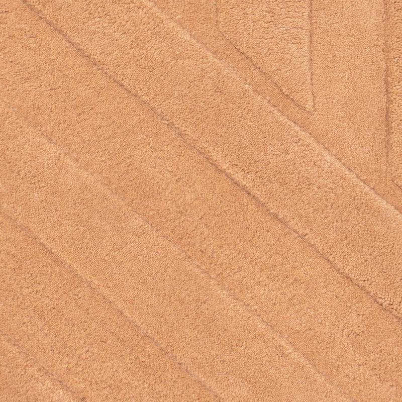 Wollen tapijt - 90 x 60 cm - zalm